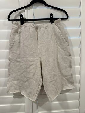 FP Movement by Free People Light Beige Athletic Shorts